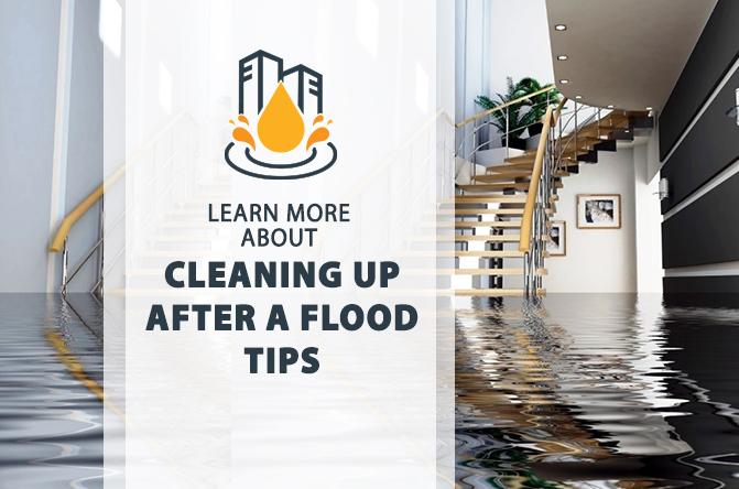 leaning Up After A Flood Tips Featured