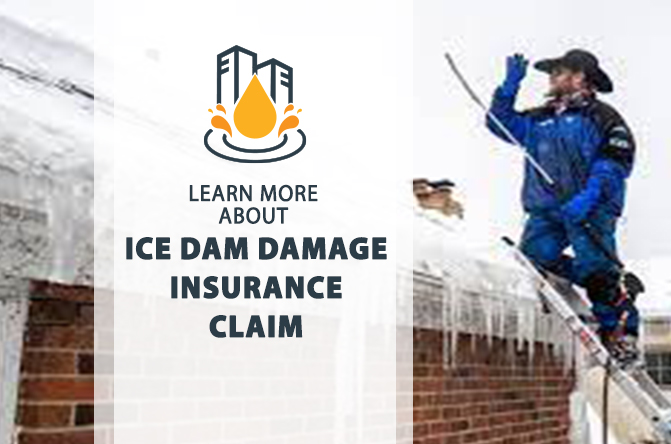 Handling an Ice Dam Damage Insurance Claim