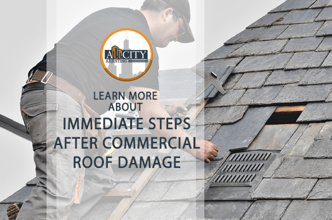 Immediate Steps After Commercial Roof Damage